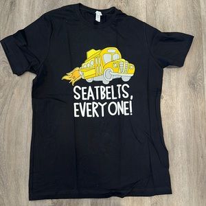 Magic School Bus teacher tshirt